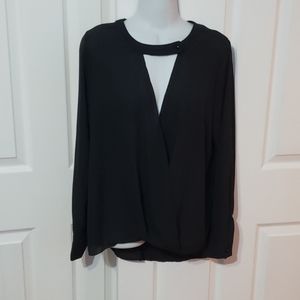 Women's top beautiful size Medium black